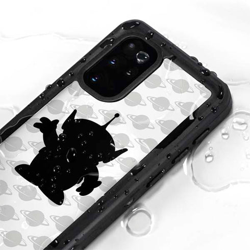 Disney Toy Story Alien Silhouette Galaxy S20 Plus Waterproof Case