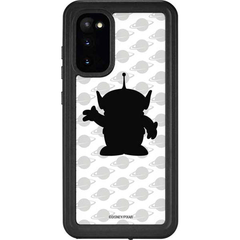 Disney Toy Story Alien Silhouette Galaxy S20 Waterproof Case