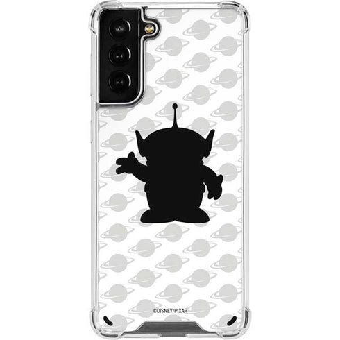 Disney Toy Story Alien Silhouette Galaxy S21 Plus 5G Clear Case