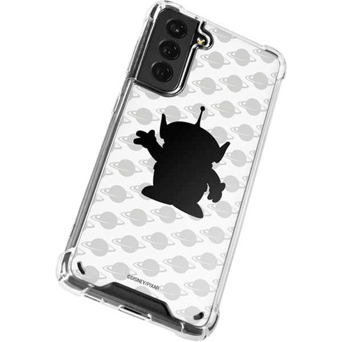 Disney Toy Story Alien Silhouette Galaxy S21 Plus 5G Clear Case