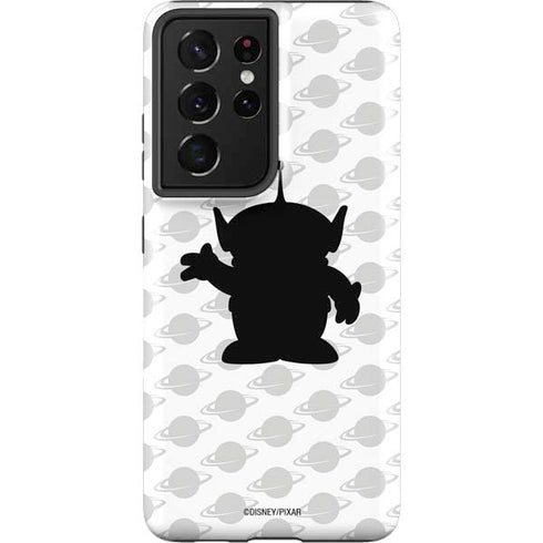 Disney Toy Story Alien Silhouette Galaxy S21 Ultra 5G Pro Case