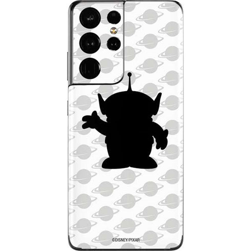Disney Toy Story Alien Silhouette Galaxy S21 Ultra 5G Skin