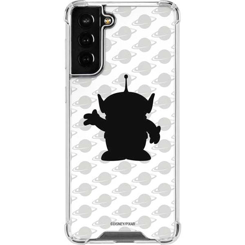 Disney Toy Story Alien Silhouette Galaxy S22 Plus Clear Case