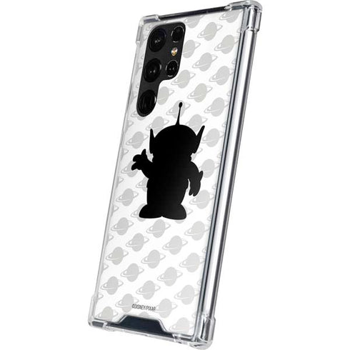 Disney Toy Story Alien Silhouette Galaxy S22 Ultra Clear Case