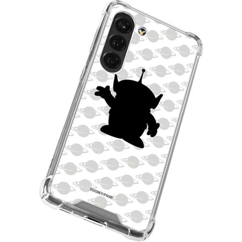 Disney Toy Story Alien Silhouette Galaxy S23 Clear Case