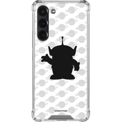 Disney Toy Story Alien Silhouette Galaxy S23 Plus Clear Case
