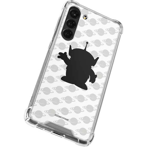 Disney Toy Story Alien Silhouette Galaxy S23 Plus Clear Case