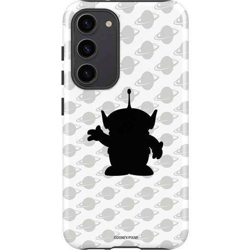 Disney Toy Story Alien Silhouette Galaxy S23 Plus Pro Case