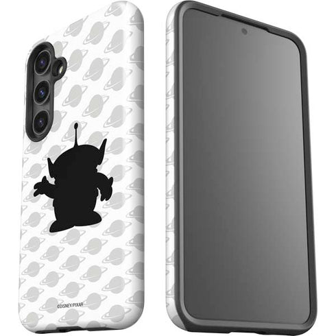 Disney Toy Story Alien Silhouette Galaxy S24 Plus Impact Case