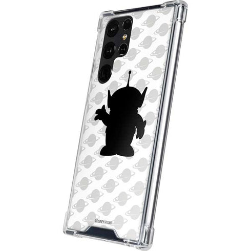 Disney Toy Story Alien Silhouette Galaxy S24 Ultra Clear Case