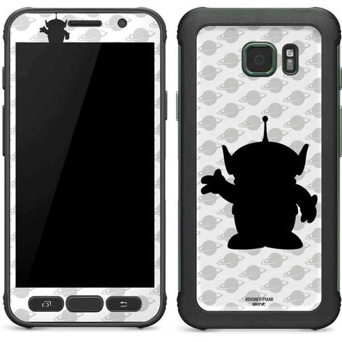 Disney Toy Story Alien Silhouette Galaxy S7 Active Skin