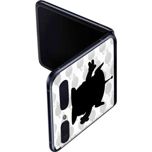 Disney Toy Story Alien Silhouette Galaxy Z Flip Skin