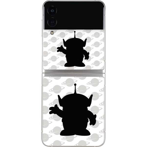 Disney Toy Story Alien Silhouette Galaxy Z Flip4 5G Skin