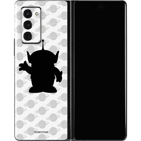 Disney Toy Story Alien Silhouette Galaxy Z Fold2 5G Skin