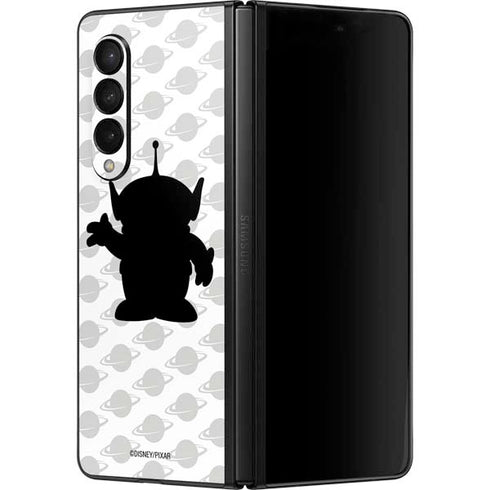 Disney Toy Story Alien Silhouette Galaxy Z Fold3 5G Skin