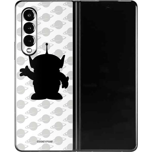 Disney Toy Story Alien Silhouette Galaxy Z Fold3 5G Skin