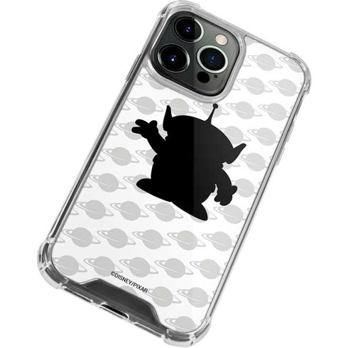 Disney Toy Story Alien Silhouette iPhone 13 Pro Clear Case
