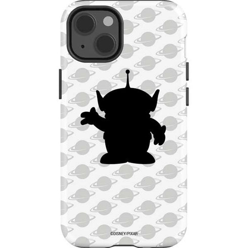 Disney Toy Story Alien Silhouette iPhone 15 Impact Case