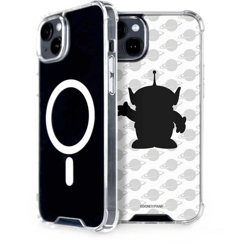 Disney Toy Story Alien Silhouette iPhone 15 Plus MagSafe Case