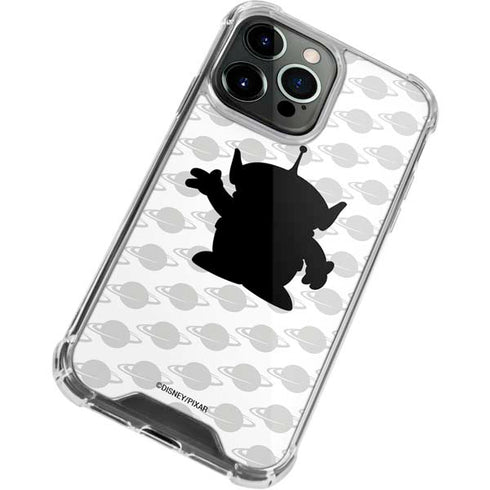 Disney Toy Story Alien Silhouette iPhone 15 Pro Clear Case