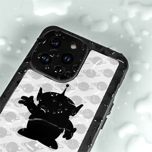 Disney Toy Story Alien Silhouette iPhone 14 Pro Max Waterproof Case