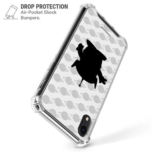 Disney Toy Story Alien Silhouette iPhone XR Clear Case