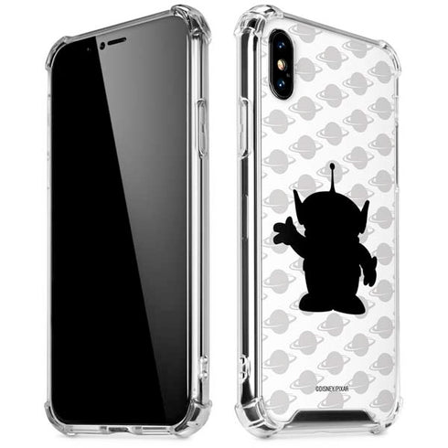 Disney Toy Story Alien Silhouette iPhone XS Max Clear Case