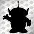 Disney Toy Story Alien Silhouette Legion Y720 Skin