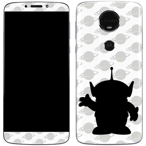 Disney Toy Story Alien Silhouette Moto E5 Plus Skin