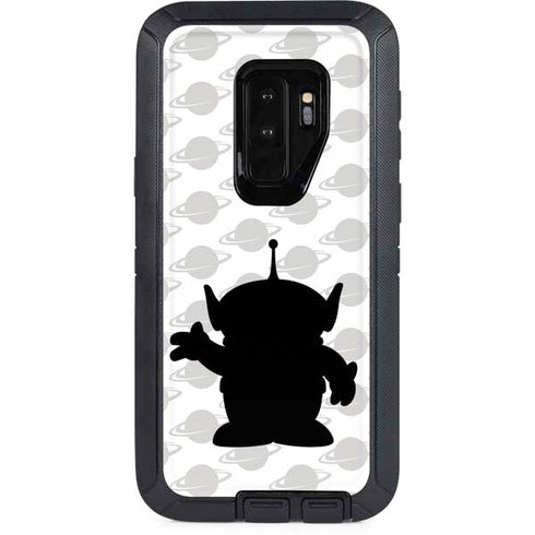 Disney Toy Story Alien Silhouette Otterbox Defender Galaxy Skin