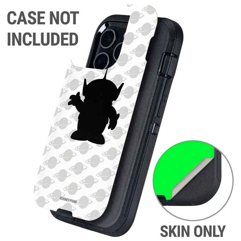 Disney Toy Story Alien Silhouette Otterbox Defender iPhone Skin