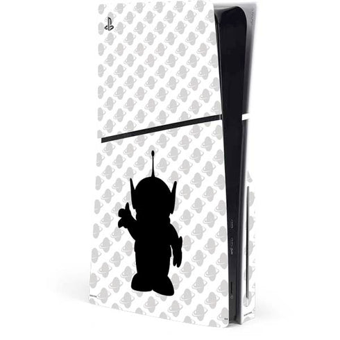 Disney Toy Story Alien Silhouette PS5 Slim Disk Console Skin