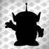 Disney Toy Story Alien Silhouette Surface Book 2 15in Skin