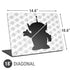 Disney Toy Story Alien Silhouette Universal Laptop 18in (14.6 x 10.6in) Skin