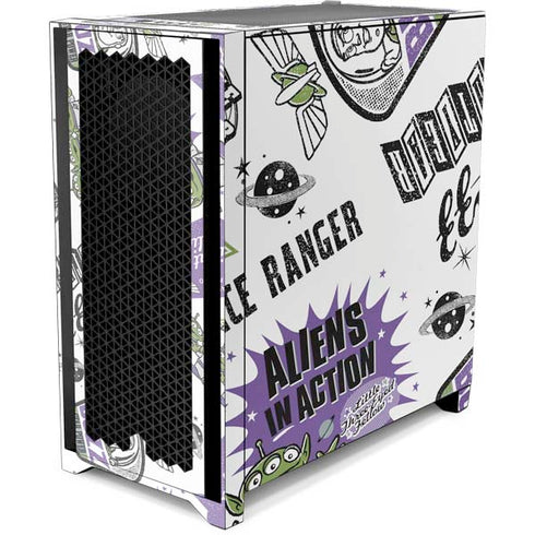 Disney Toy Story Aliens In Action Corsair 4000D Tempered Glass Mid-Tower ATX Case Skin