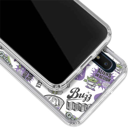 Disney Toy Story Aliens In Action Galaxy A10e Clear Case