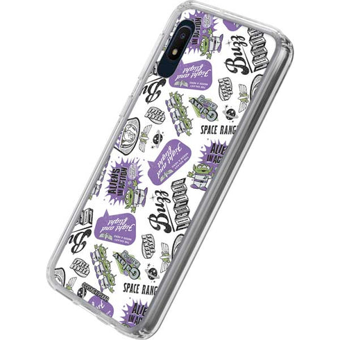 Disney Toy Story Aliens In Action Galaxy A10e Clear Case