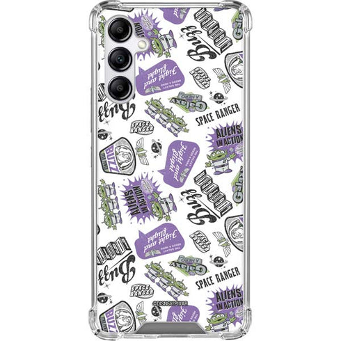 Disney Toy Story Aliens In Action Galaxy A15 5G Clear Case