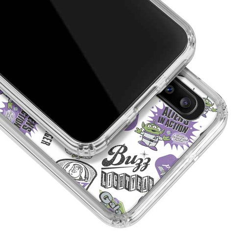 Disney Toy Story Aliens In Action Galaxy A30 Clear Case