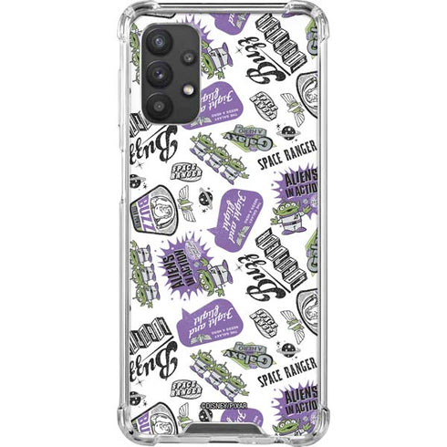 Disney Toy Story Aliens In Action Galaxy A32 5G Clear Case
