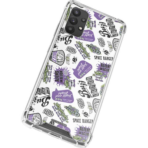 Disney Toy Story Aliens In Action Galaxy A32 5G Clear Case