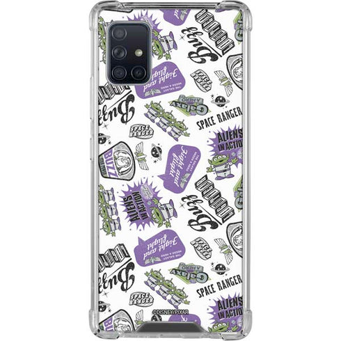 Disney Toy Story Aliens In Action Galaxy A51 5G Clear Case