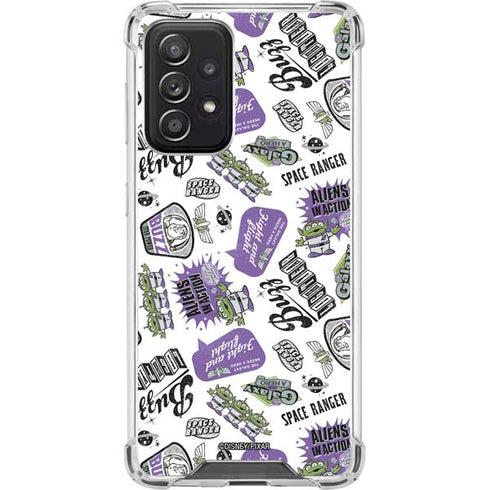 Disney Toy Story Aliens In Action Galaxy A52 5G Clear Case