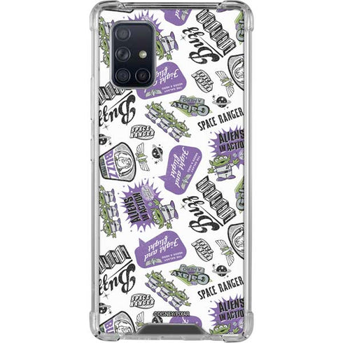 Disney Toy Story Aliens In Action Galaxy A71 5G Clear Case