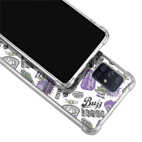 Disney Toy Story Aliens In Action Galaxy A71 5G Clear Case