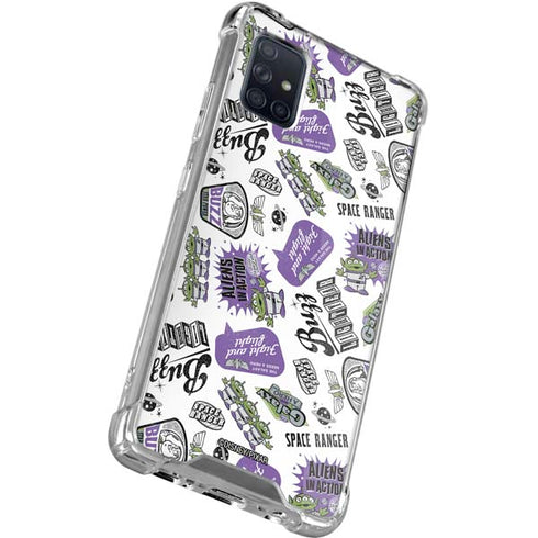 Disney Toy Story Aliens In Action Galaxy A71 5G Clear Case