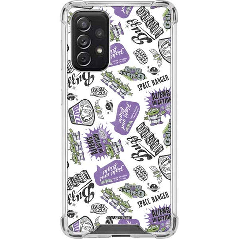 Disney Toy Story Aliens In Action Galaxy A72 5G Clear Case