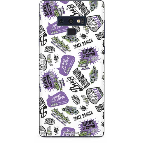 Disney Toy Story Aliens In Action Galaxy Note 9 Skin