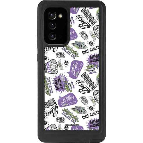 Disney Toy Story Aliens In Action Galaxy Note20 5G Waterproof Case