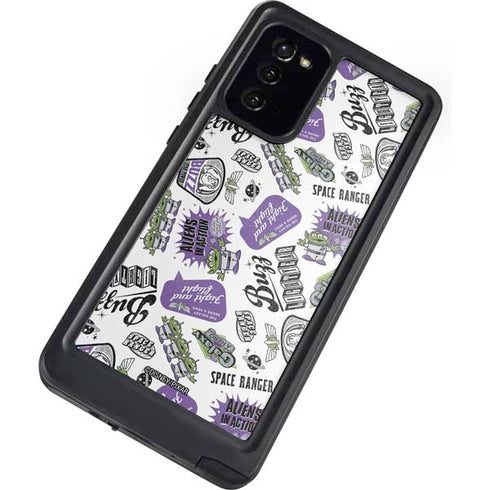 Disney Toy Story Aliens In Action Galaxy Note20 5G Waterproof Case